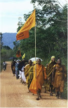 MONKS AND TRAINEE MONKS DHARMA YATRA IN THAILAND.