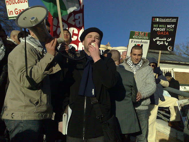 DAN FROM JEWS FOR JUSTICE FOR PALESTINE CAME  FROM LONDON