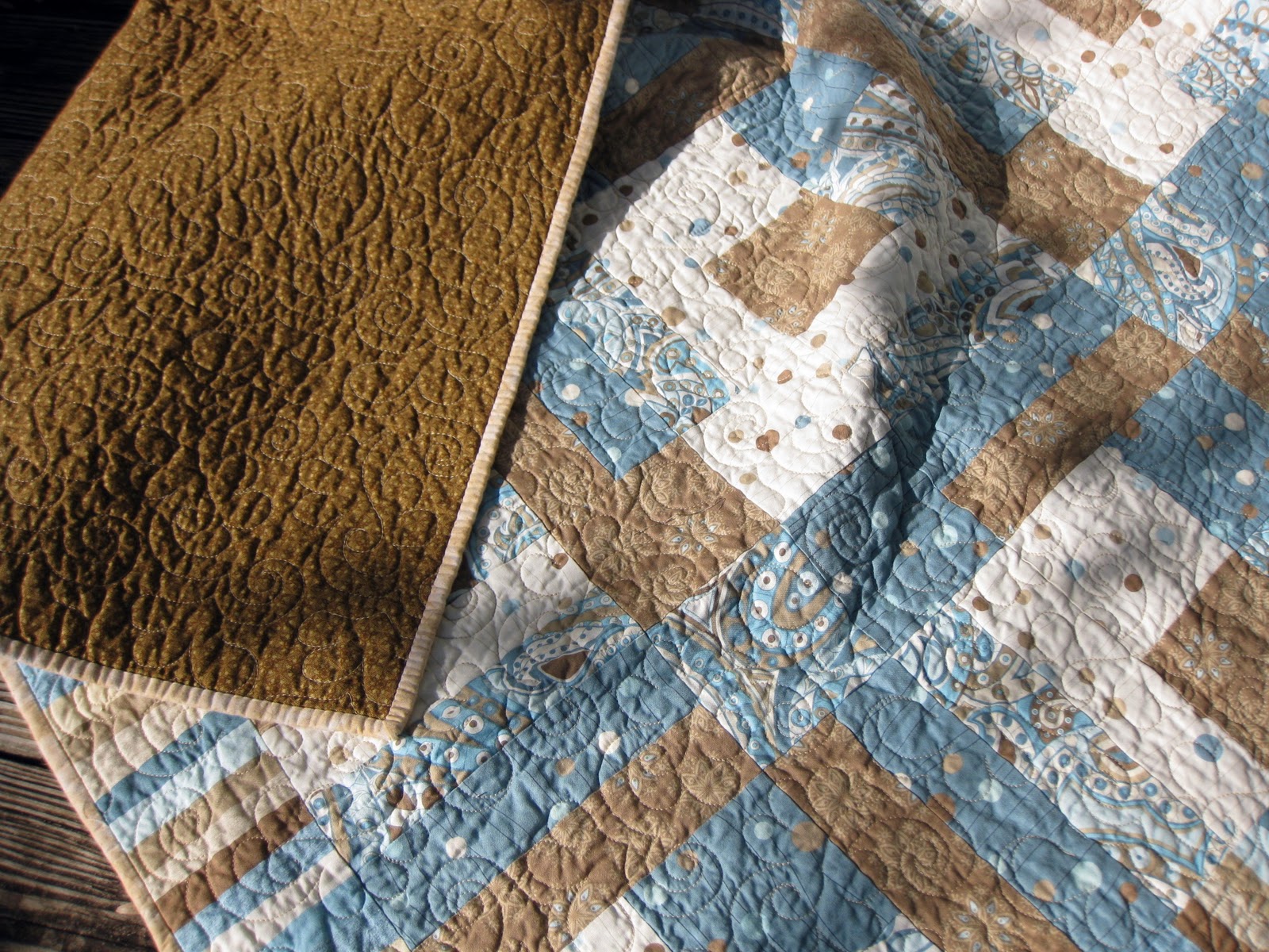 Millie's Quilting My Blue and Green Quilts