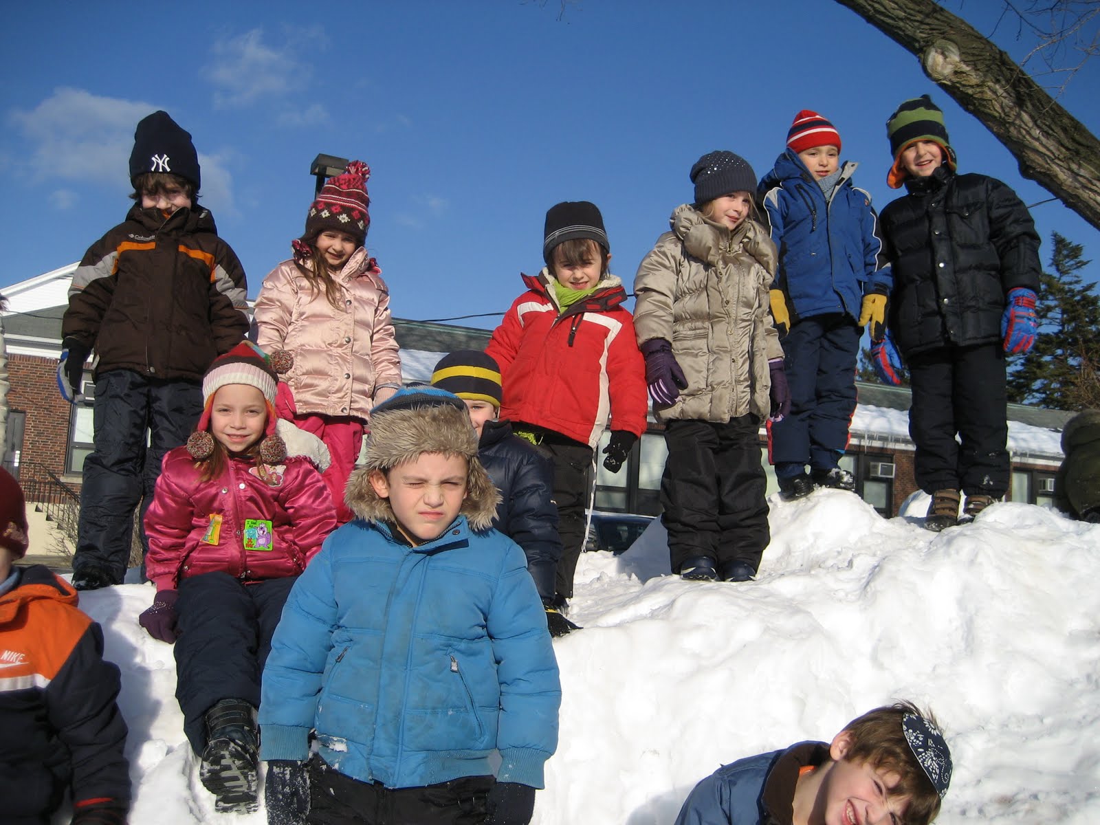 Yavneh Academy Early Childhood Blog Fun and Run in the Snow