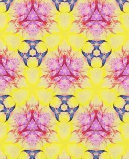 Brilliantly Colorful Patterns for Fabric, Giftwrap or Wallpaper
