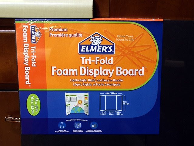 Elmer's Tri-Fold Project Boards
