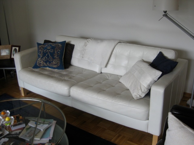 Ikea Karlstad Leather Sofa Cover