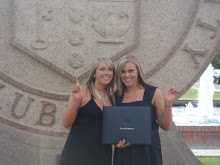 Me and my sister Magen on my Graduation Day