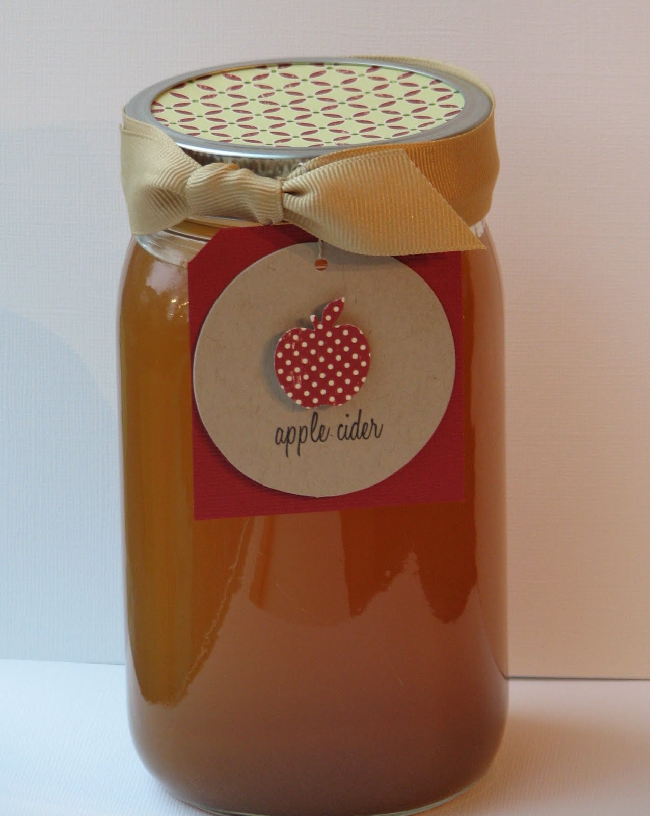 What I Made Today Neighbor Gift Spiced Apple Cider