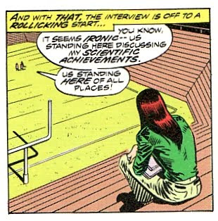 Mary Jane watches from the stands Mary Jane sits watches from the stands