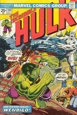 Incredible Hulk #180, first ever Wolverine, Wendigo, Herb Trimpe Incredible Hulk #180, first ever Wolverine, Wendigo, Herb Trimpe