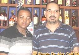 Melvis infante y Franklin Blanco