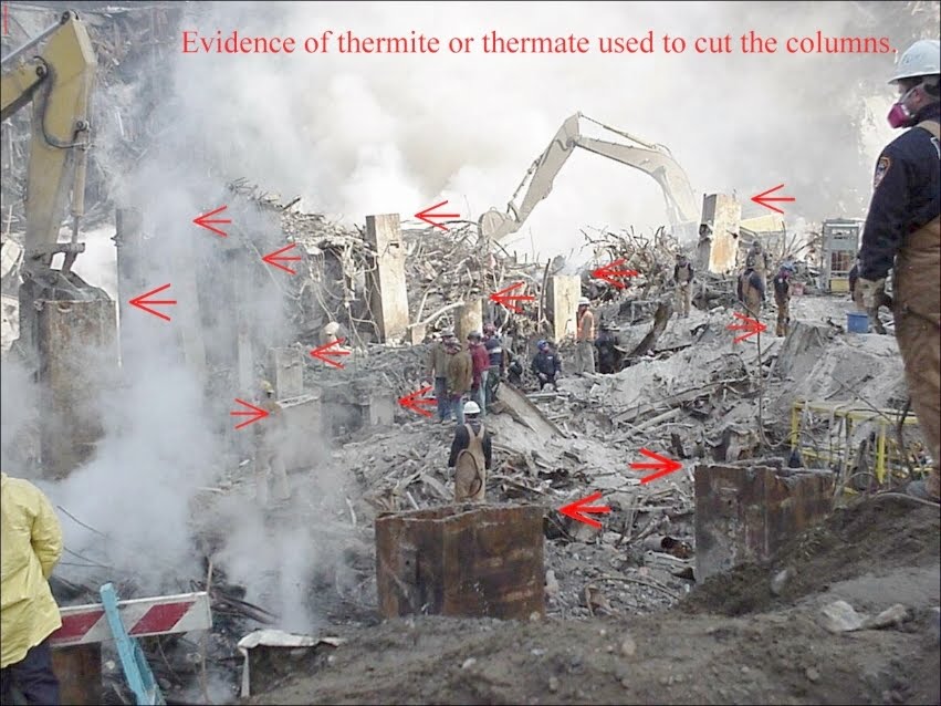 Image result for thermite evidence wtc7 911