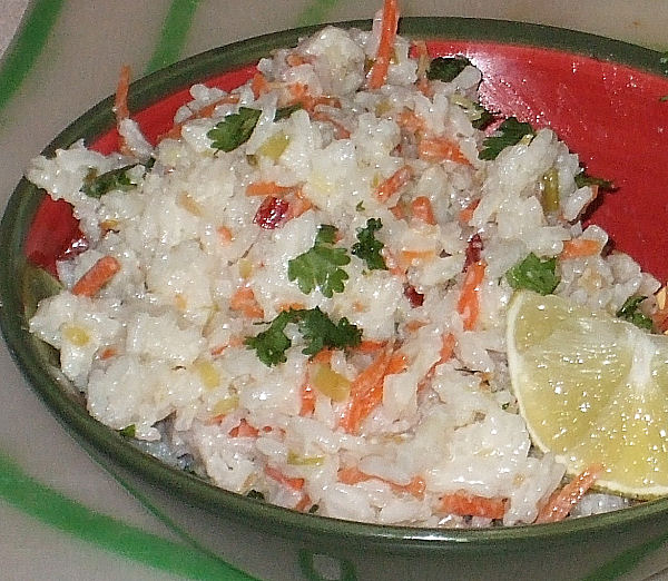 The AntiChef Thai Rice with Coconut Milk, Lemongrass, and Lime