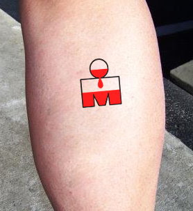 Ironman Triathlon Tattoo