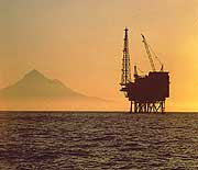 A Volcanic Oil Field