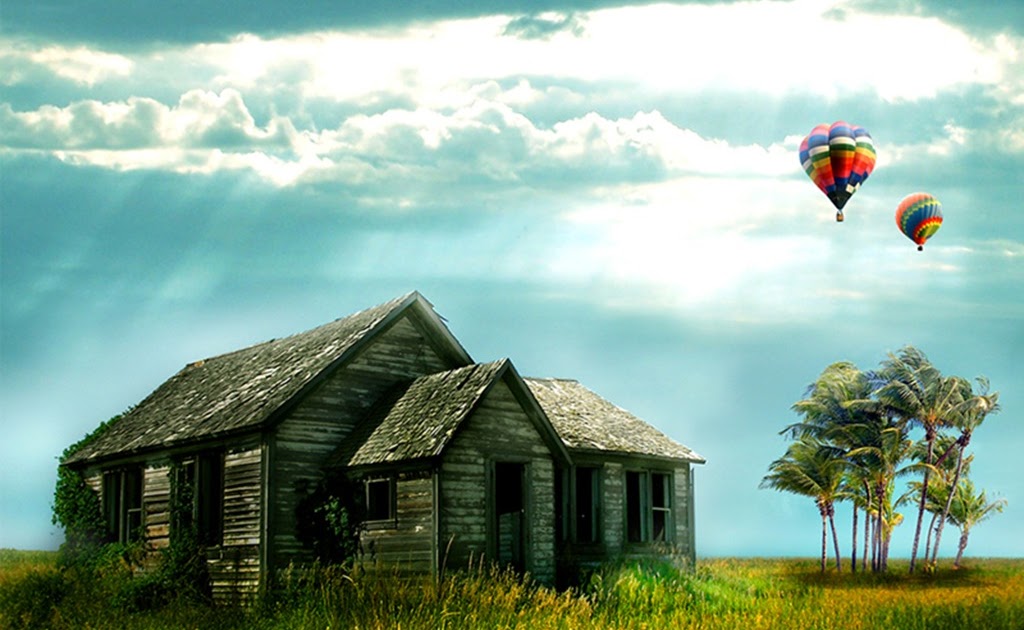 wallpaper: Hut Wallpaper