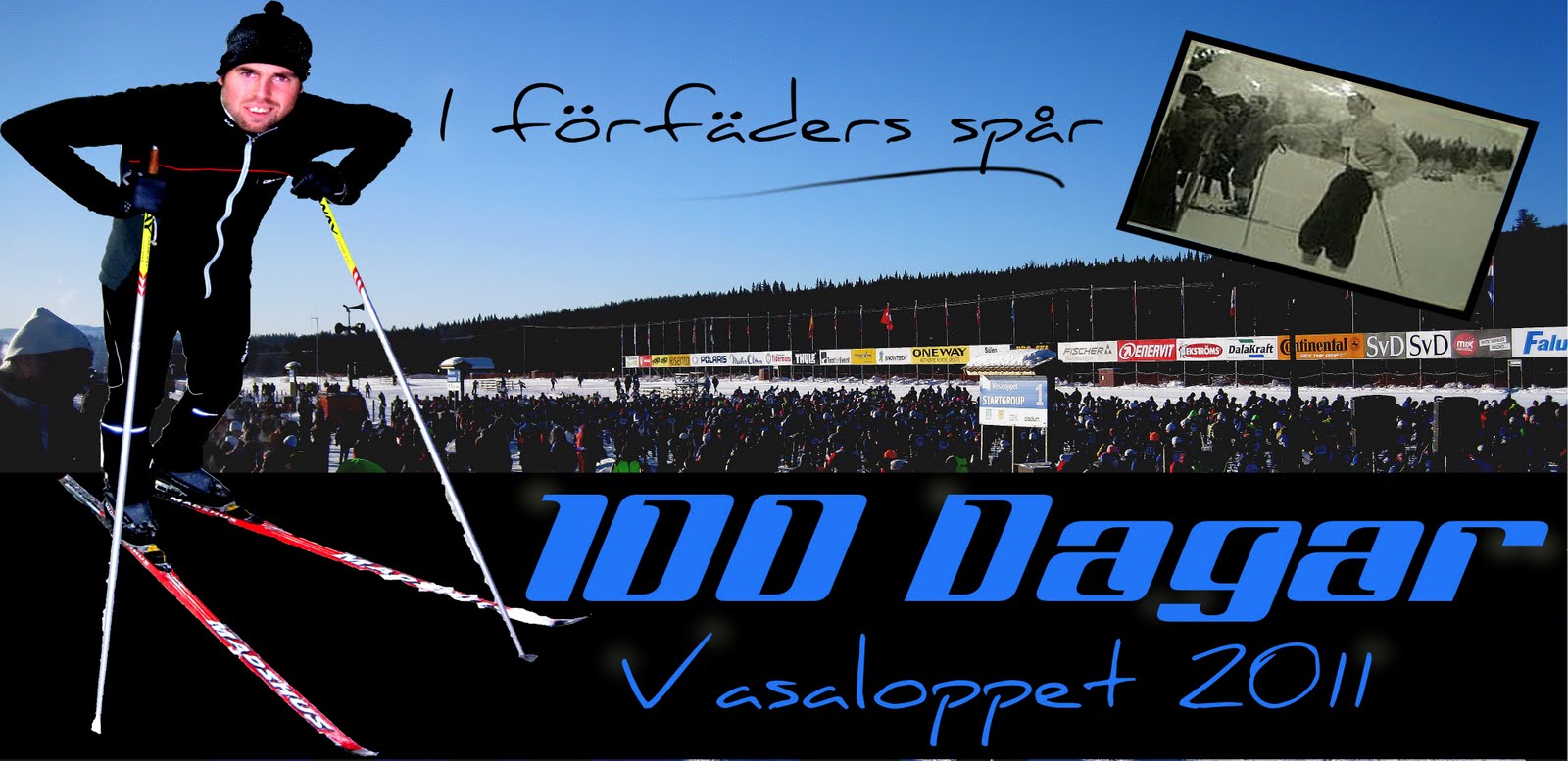 100 dagar - Bloggen om resan mot Vasaloppet 2011