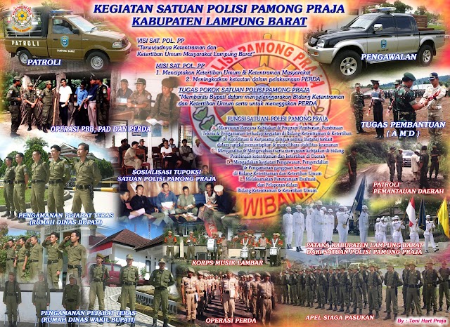 Lensa Kegiatan Pol. PP. Lampung Barat