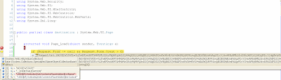 cross-page posting using masterpage