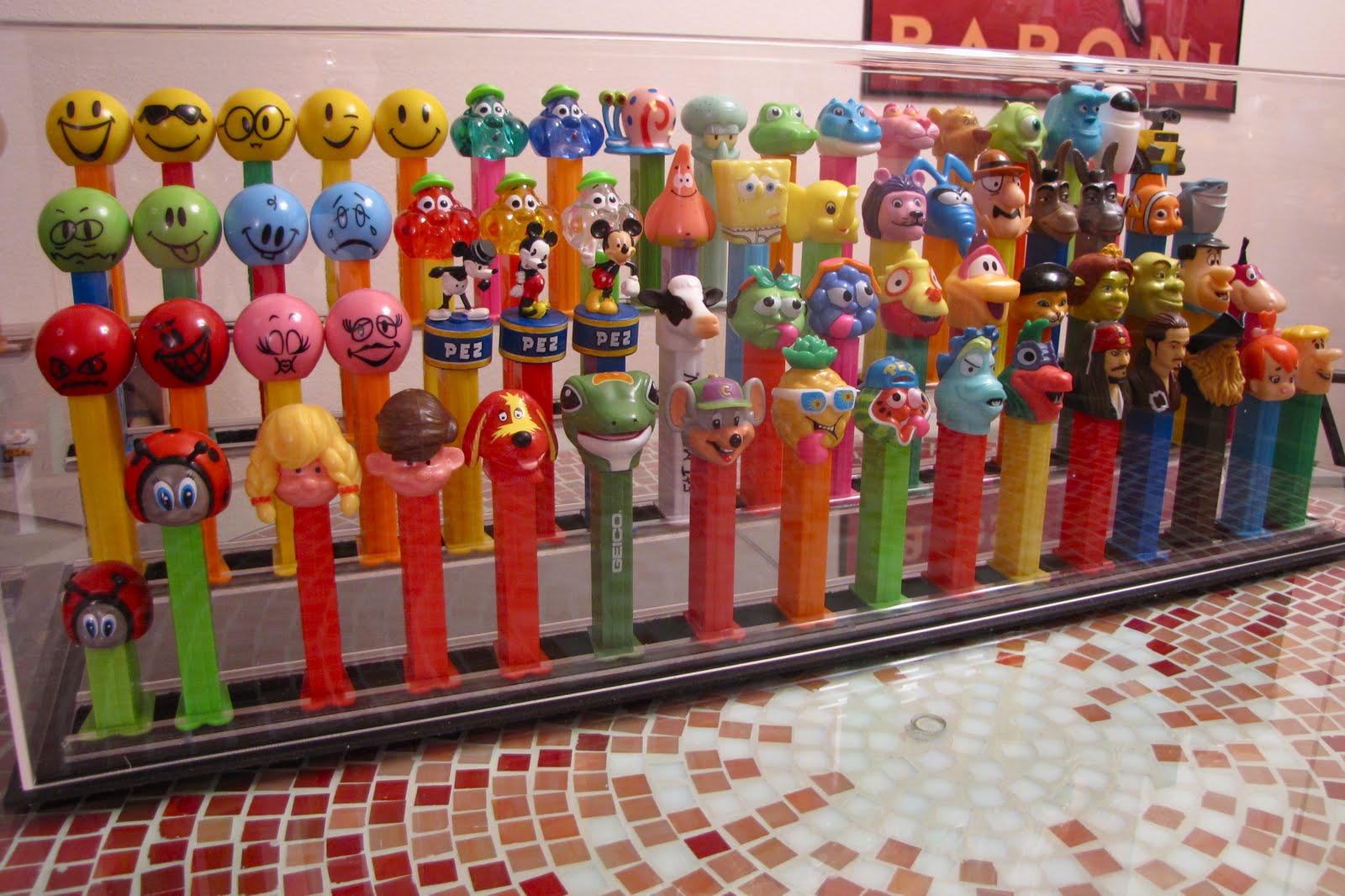 the days of DAWN... Another New PEZ Display Case