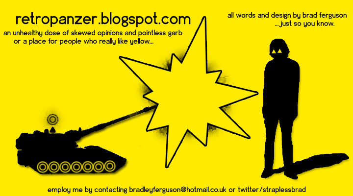 Retro Panzer, just the way you like your mouth gunk.
