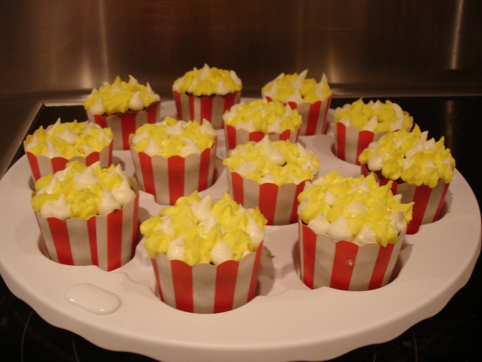 Popcorn Cupcakes