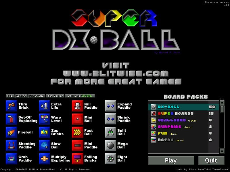 dx ball down load