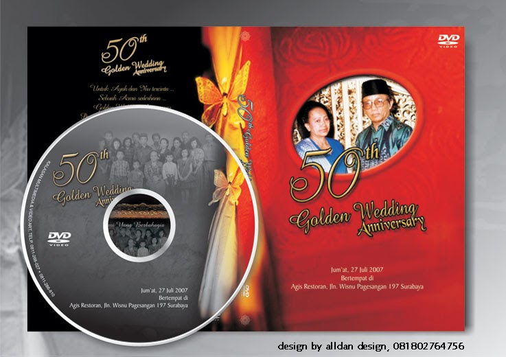 Godhong Teles Desain Cover Wedding DVD 08