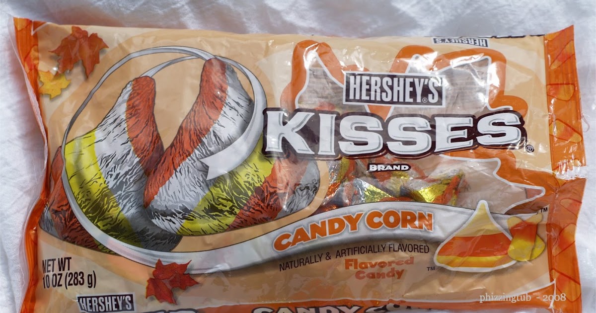 Hershey's Candy Corn Kisses Review The Phizzing Tub...