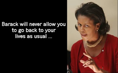 Michelle Obama, totalitarian idiot