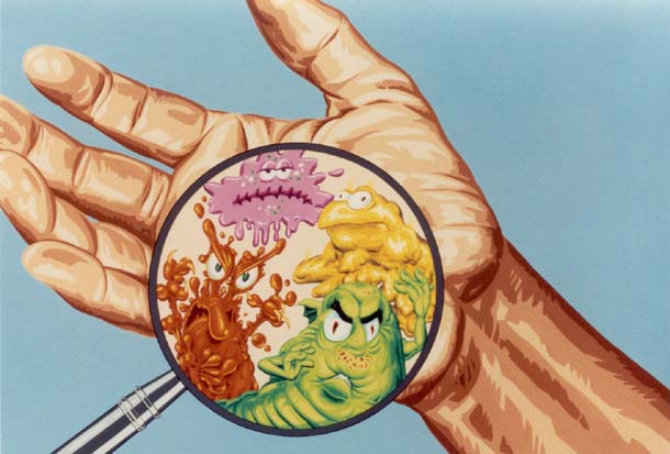 Hands Bacteria
