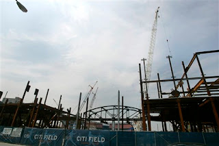 The view towards CitiField from 126th Street