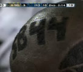 Tracy Porter's Super Bowl 44 hair