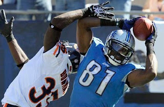 Calvin Johnson did not maintain possession all the way to the ground