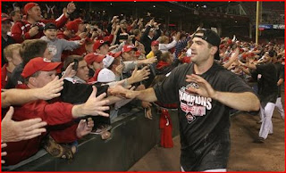 you know you're good if I pick you over Pooh Holes. This division title celebration has a lot to do with it