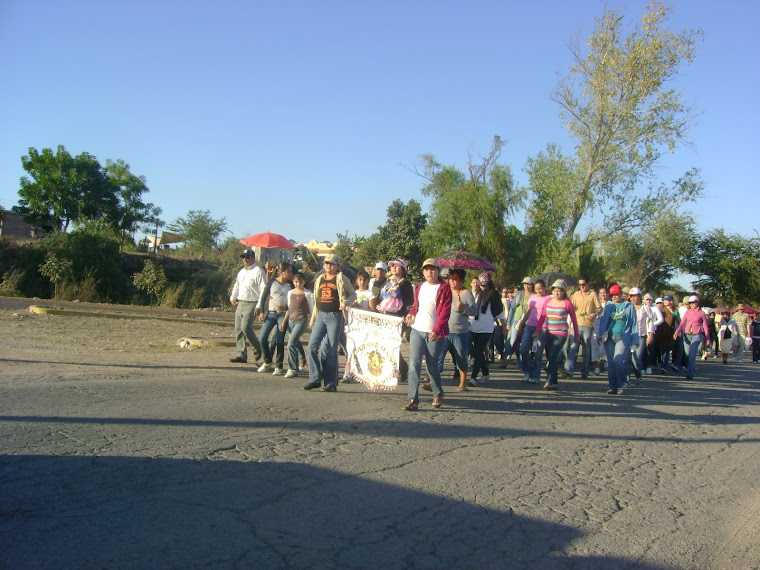 Peregrinaciòn en el dia de la Candelaria