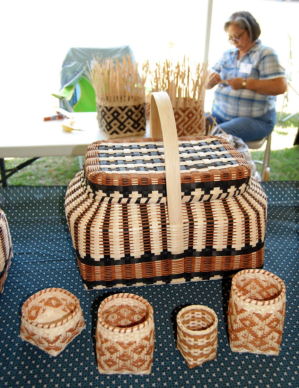 Cherokee Indian Basket