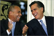 Governor Deval L. Patrick with WILLARD Mitt Romney