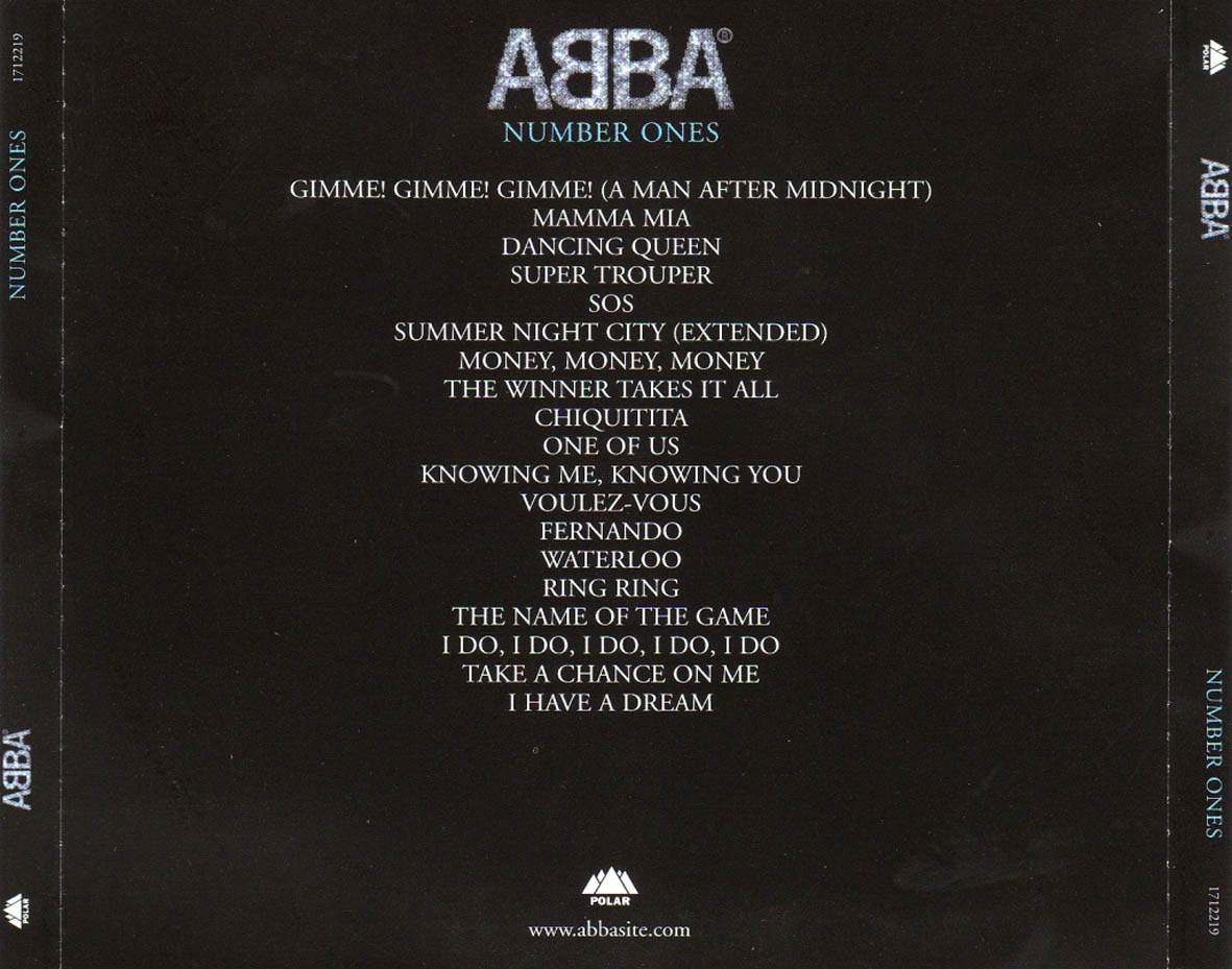 abba number ones caratulas de cd de musica abba number ones 2006 abba number ones caratulas de cd de musica abba number ones 2006