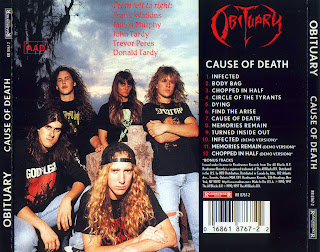 Obituary cause of death album Obituary cause of death album