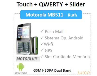 Ponsel Android Motorola Flipout  Ruth  