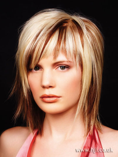 choppy layered hairstyle. pictures of choppy hairstyles.