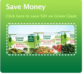 Printable coupon for green giant steamers