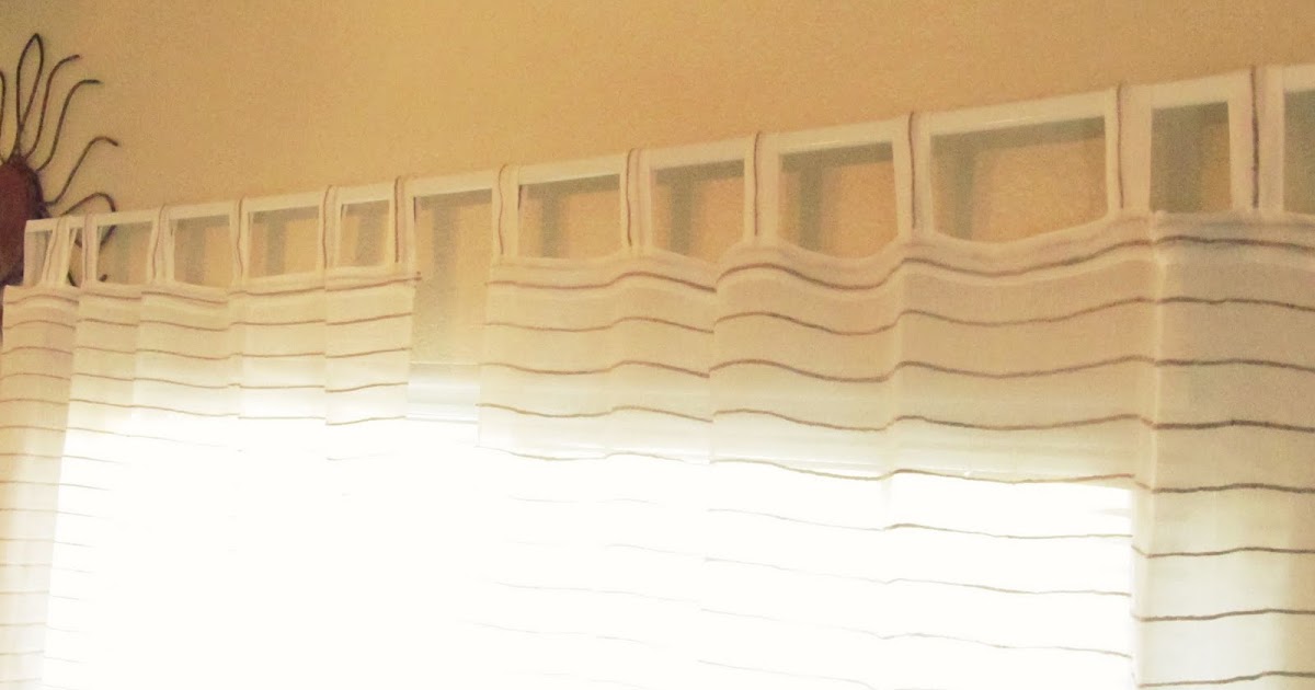 Twine Wrapped Curtain rod The Wicker House