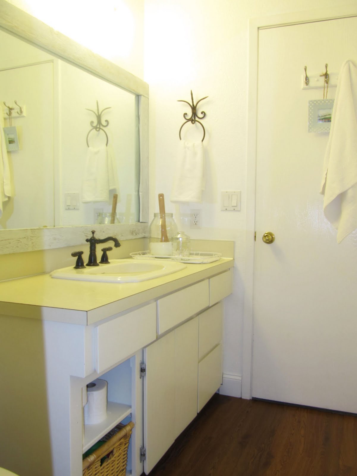 Barn Wood Mirror Makeover The Wicker House