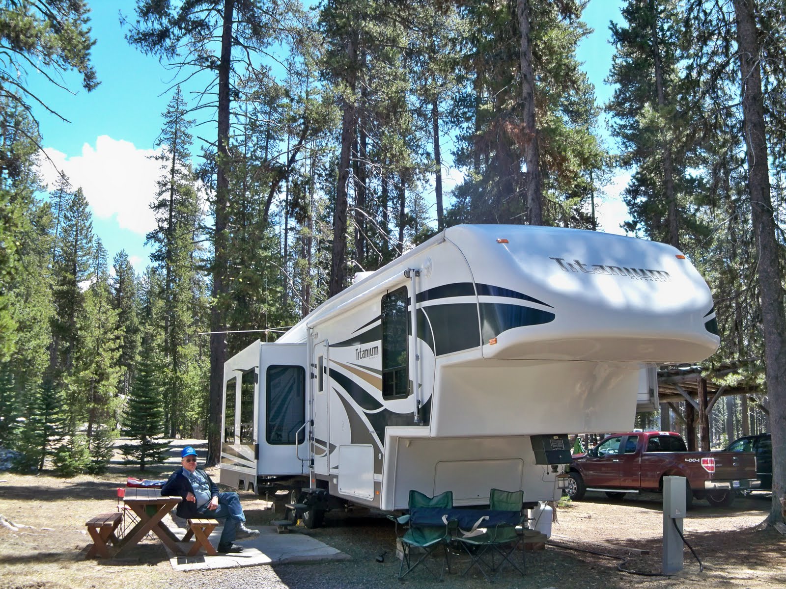 Backroads with Barb and Bill Diamond Lake RV Park, OR May 2010