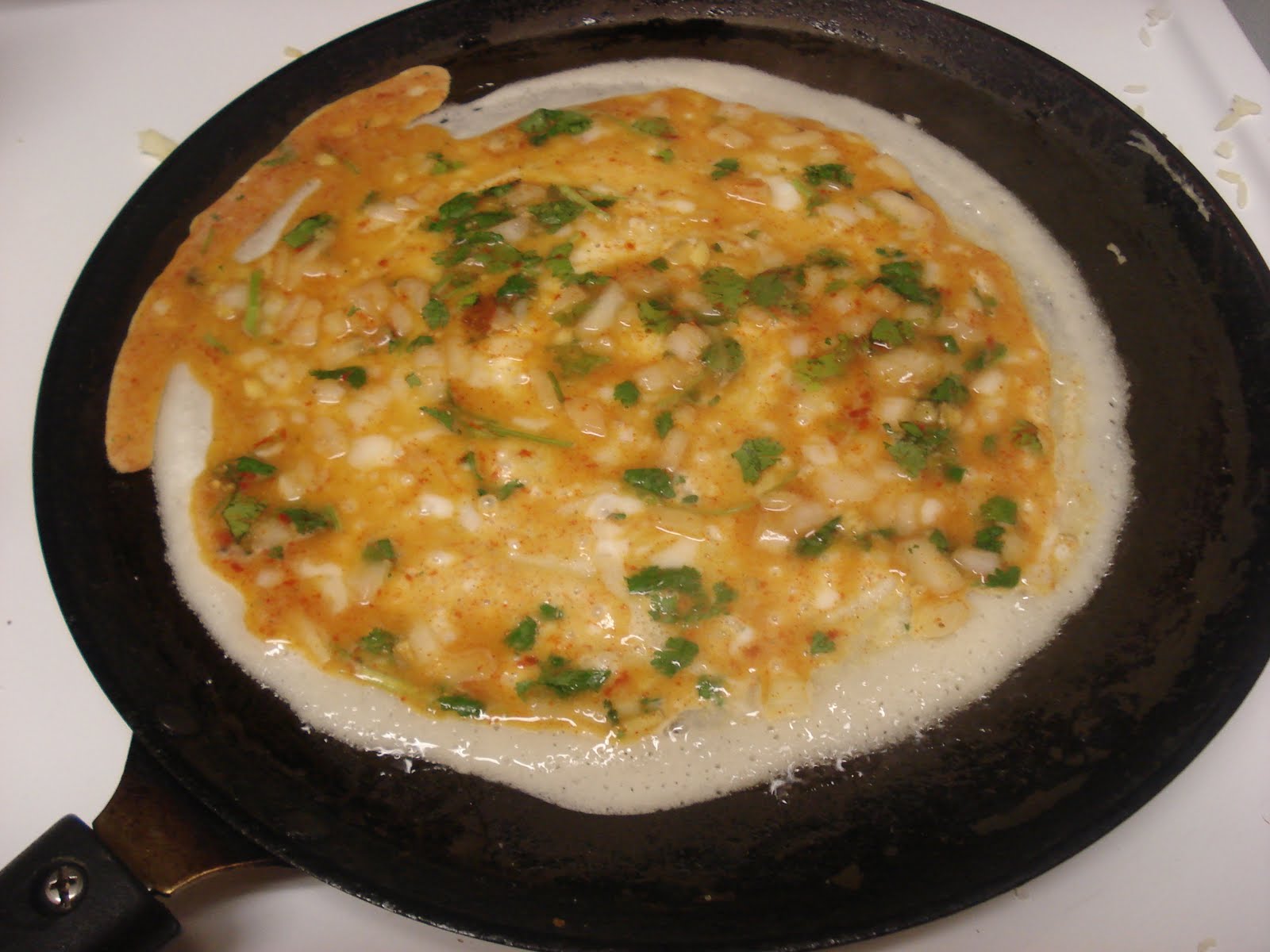 Swapna's Cook Book Egg Dosa