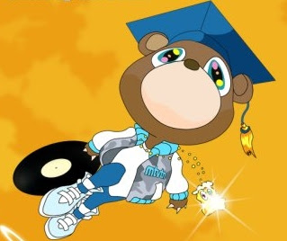 kanye wests graduation bear