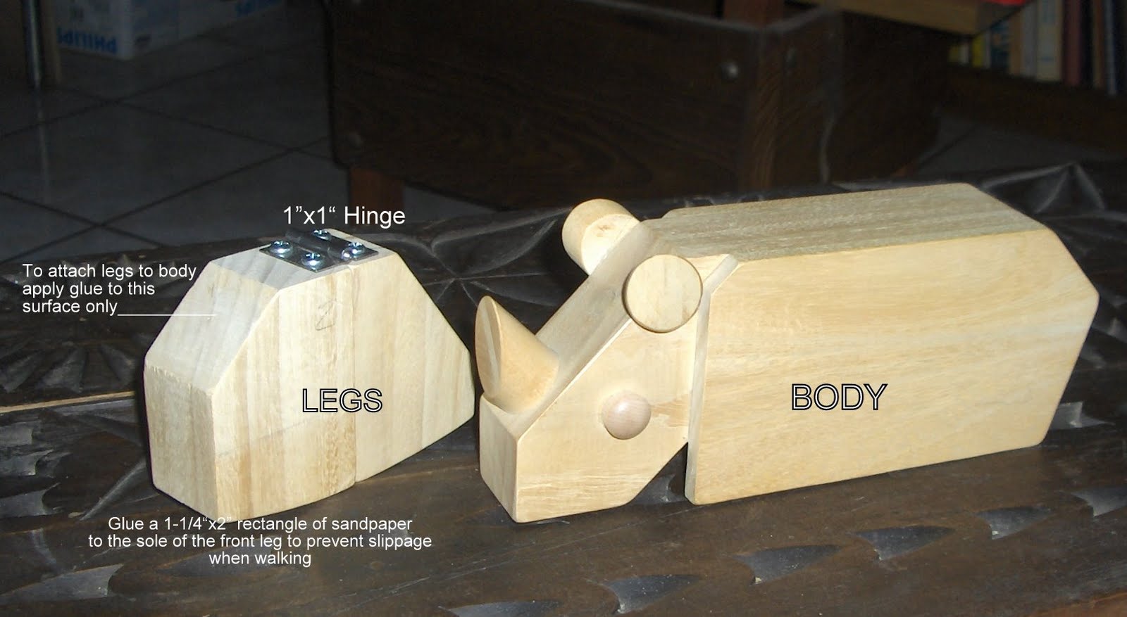 walking wooden toys