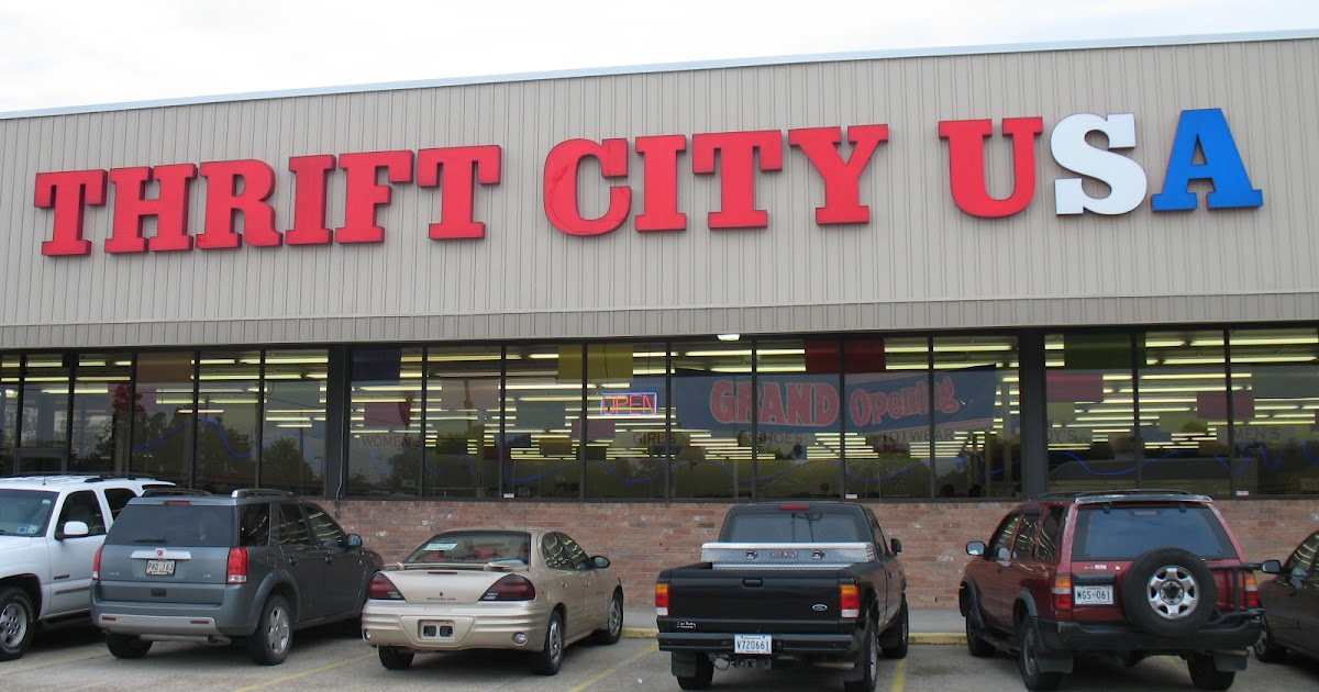 Thrifting in Oblivion New Orleans Thrift Store Thrift City Reopens