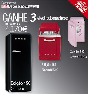Passatempo Caras Decoração/Smeg Passatempo Caras Decoração/Smeg