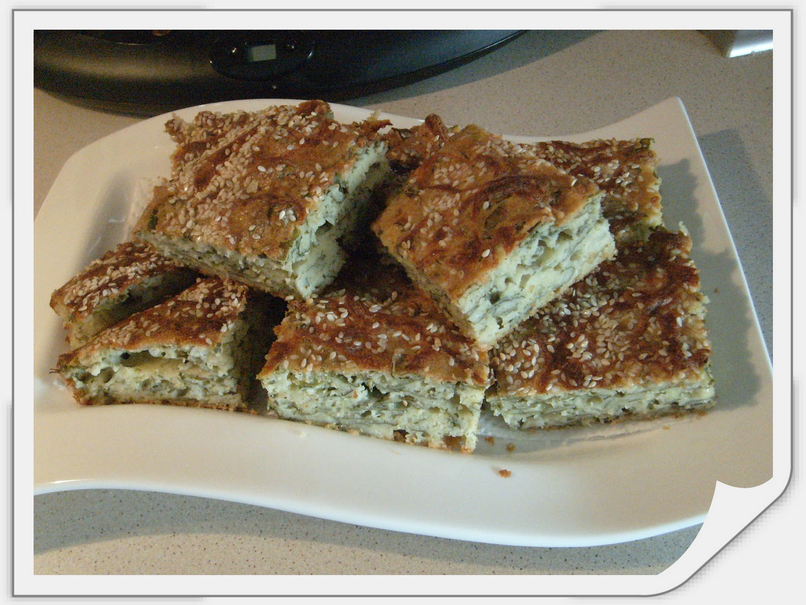 Mutfakta Naz Ispanaklı Peynirli Kek