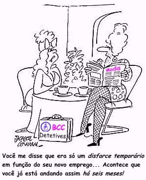 Humor Crossdresser: Disfarce para emprego